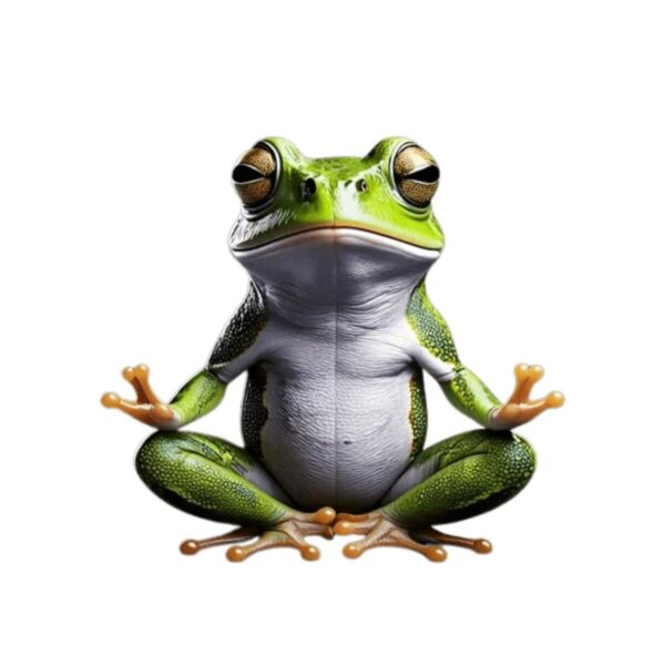 Schulrucksack-Set Mythic Magic Frog Meditation