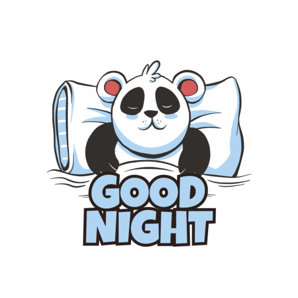 Kinder T-Shirt Good night Bear