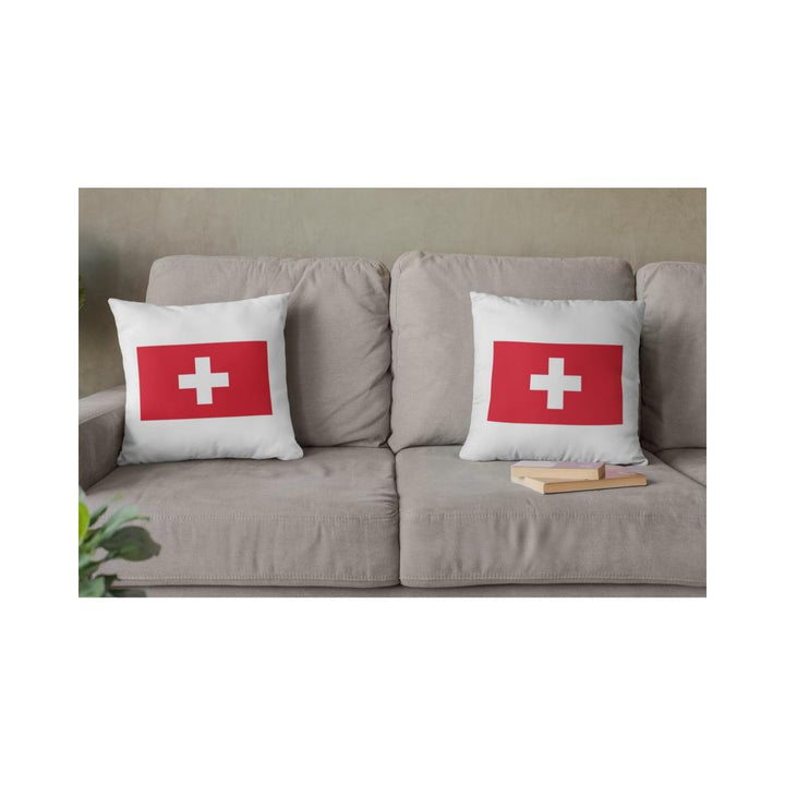 Dekokissen-Set Schweiz Flagge