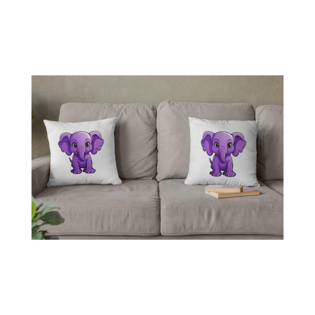 Dekokissen-Set kleiner Comic Elefant