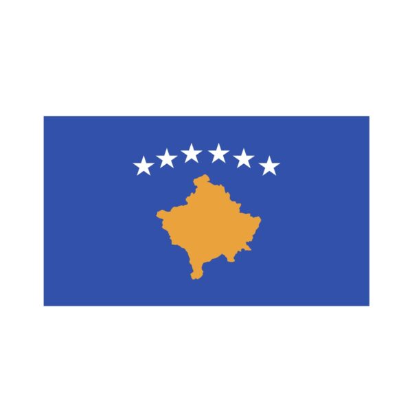 Turnbeutel Kosovo Flagge