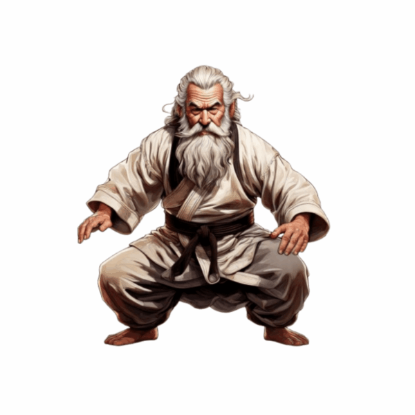 Turnbeutel Kung Fu Meister