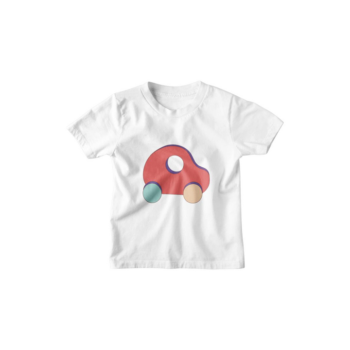 Kinder T-Shirt Baby Spielzeug Auto