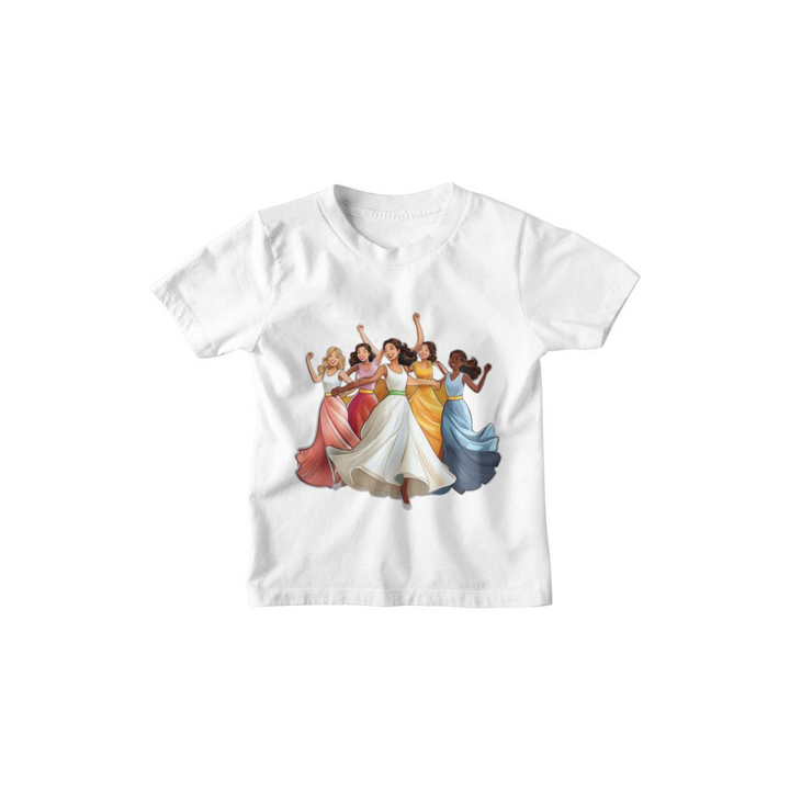 Kinder T-Shirt Bride Squad Girls