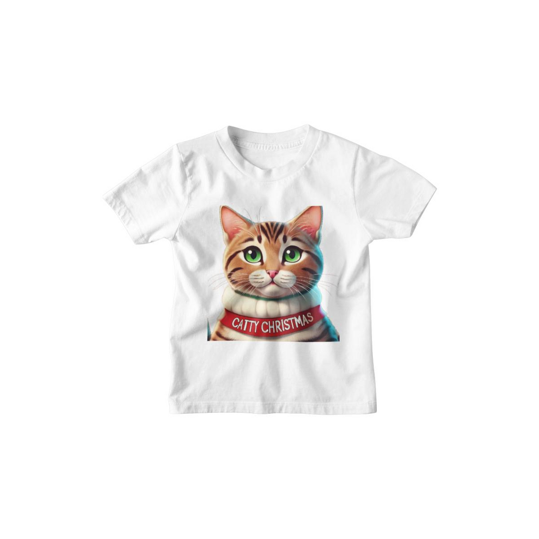 Kinder T-Shirt Catty Christmas