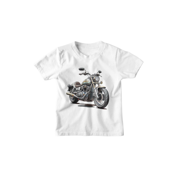Kinder T-Shirt Clipart Motorrad