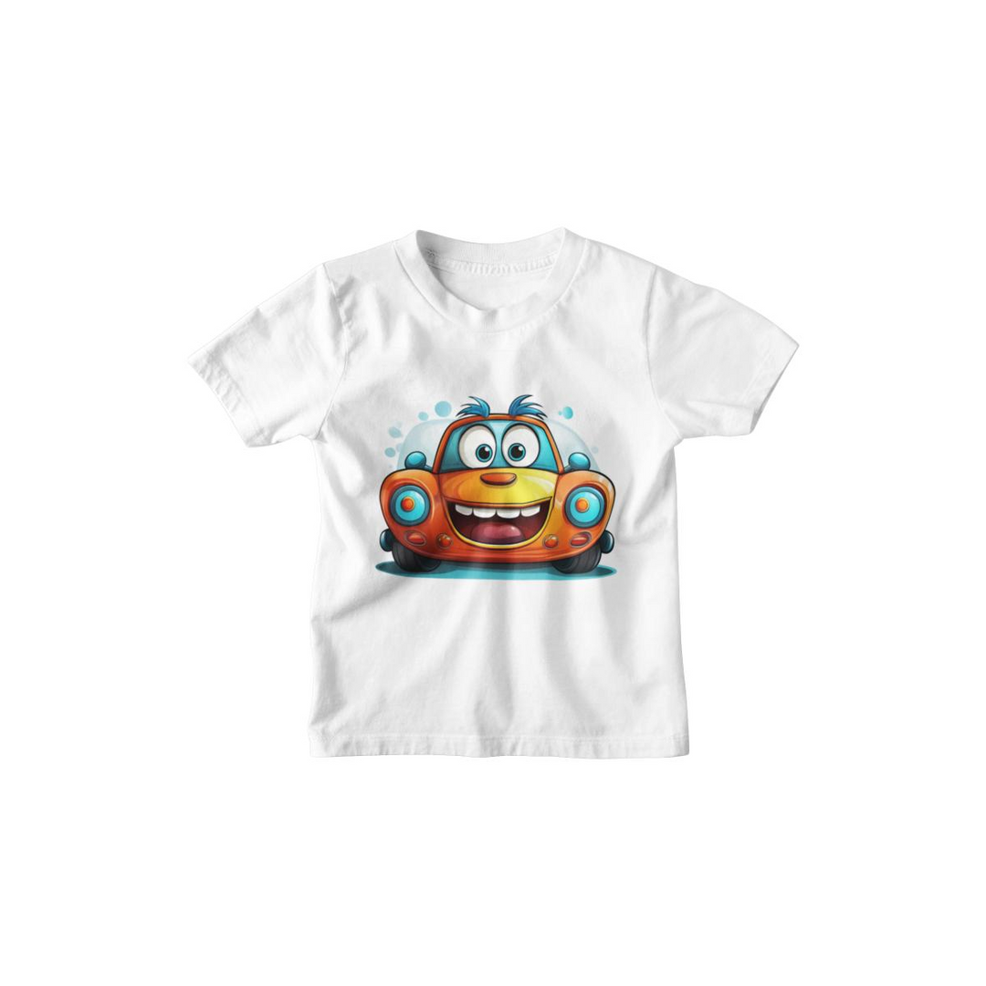 Kinder T-Shirt Comic Auto 2