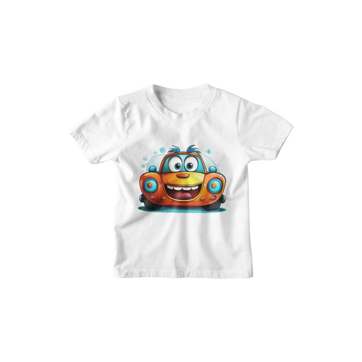 Kinder T-Shirt Comic Auto 2