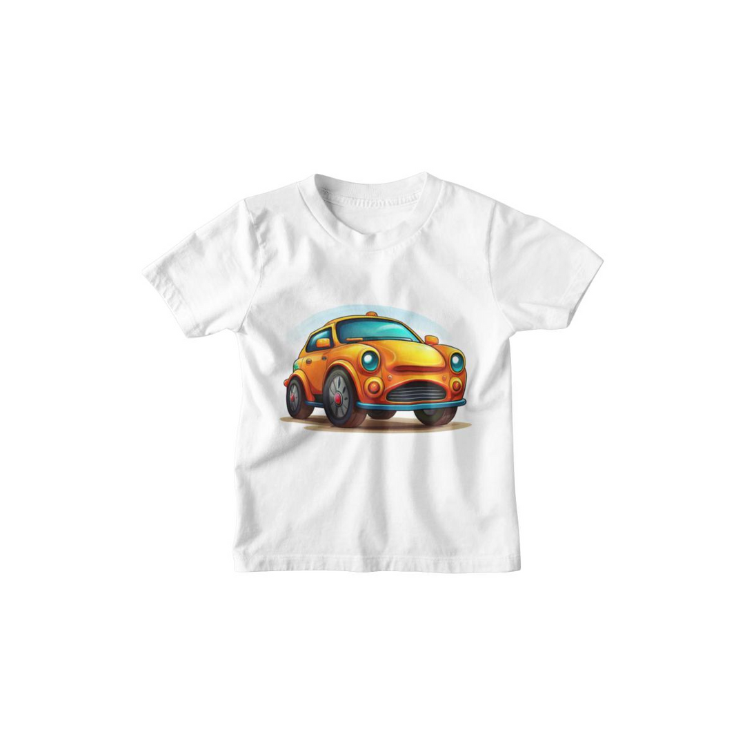 Kinder T-Shirt Comic Auto 3