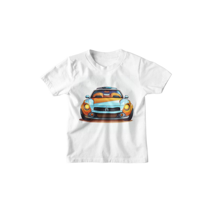 Kinder T-Shirt Comic Auto 5