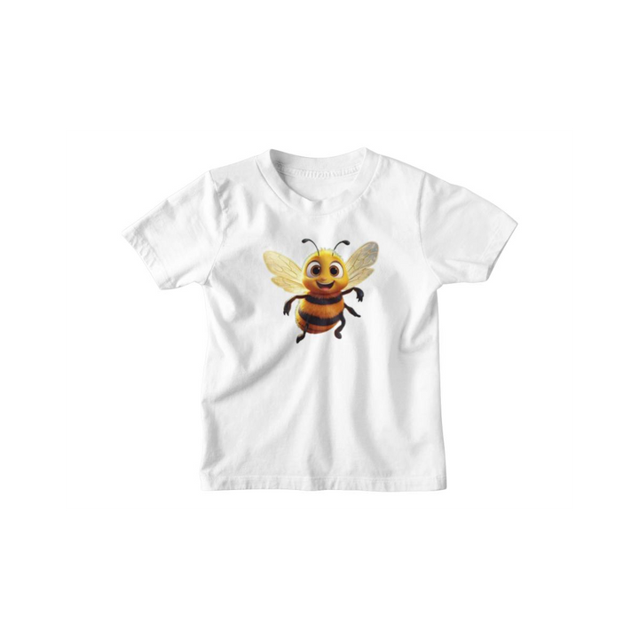 Kinder T-Shirt Comic Biene