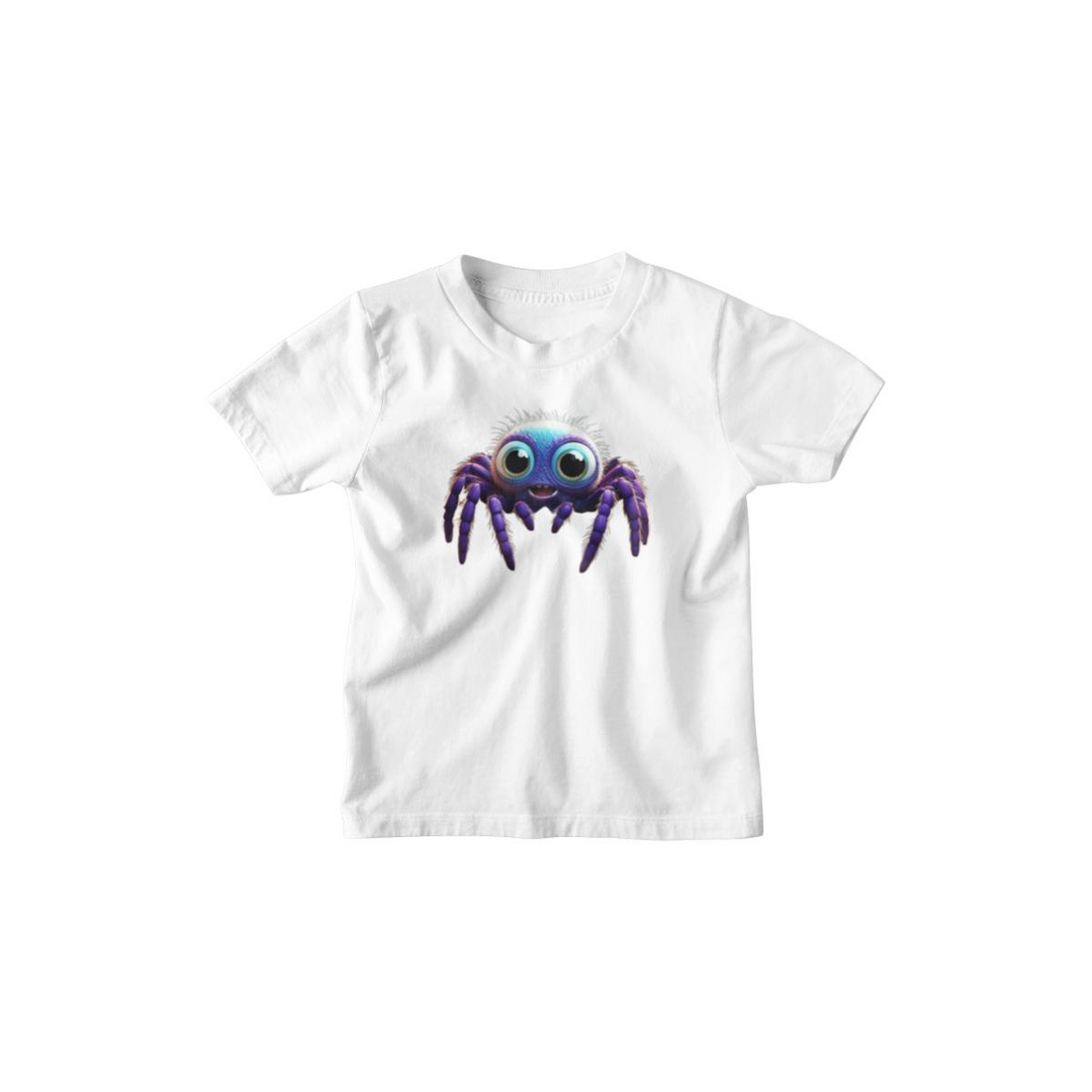 Kinder T-Shirt Comic Spinne