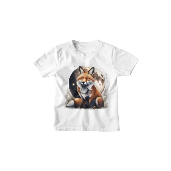 Kinder T-Shirt Cute Fox 2