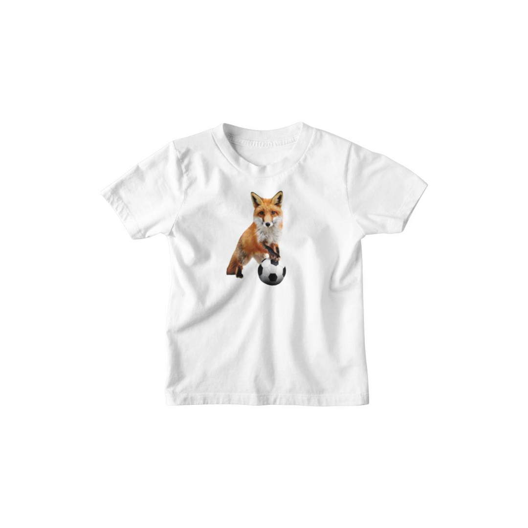 Kinder T-Shirt Fussball-Fuchs