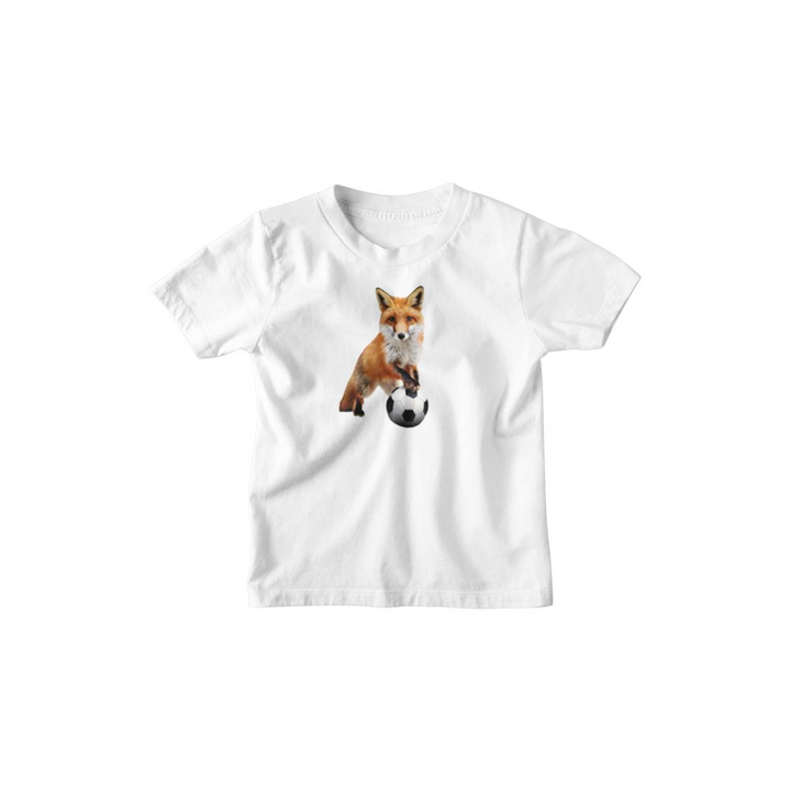 Kinder T-Shirt Fussball-Fuchs