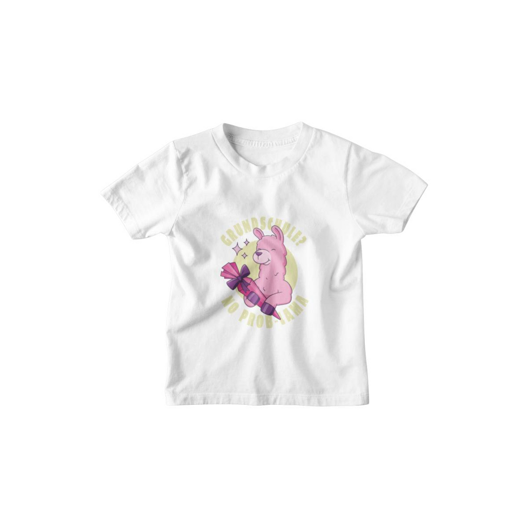 Kinder T-Shirt Grundschule? Kein Prob-lama!