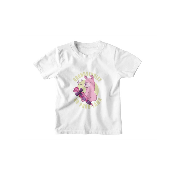 Kinder T-Shirt Grundschule? Kein Prob-lama!
