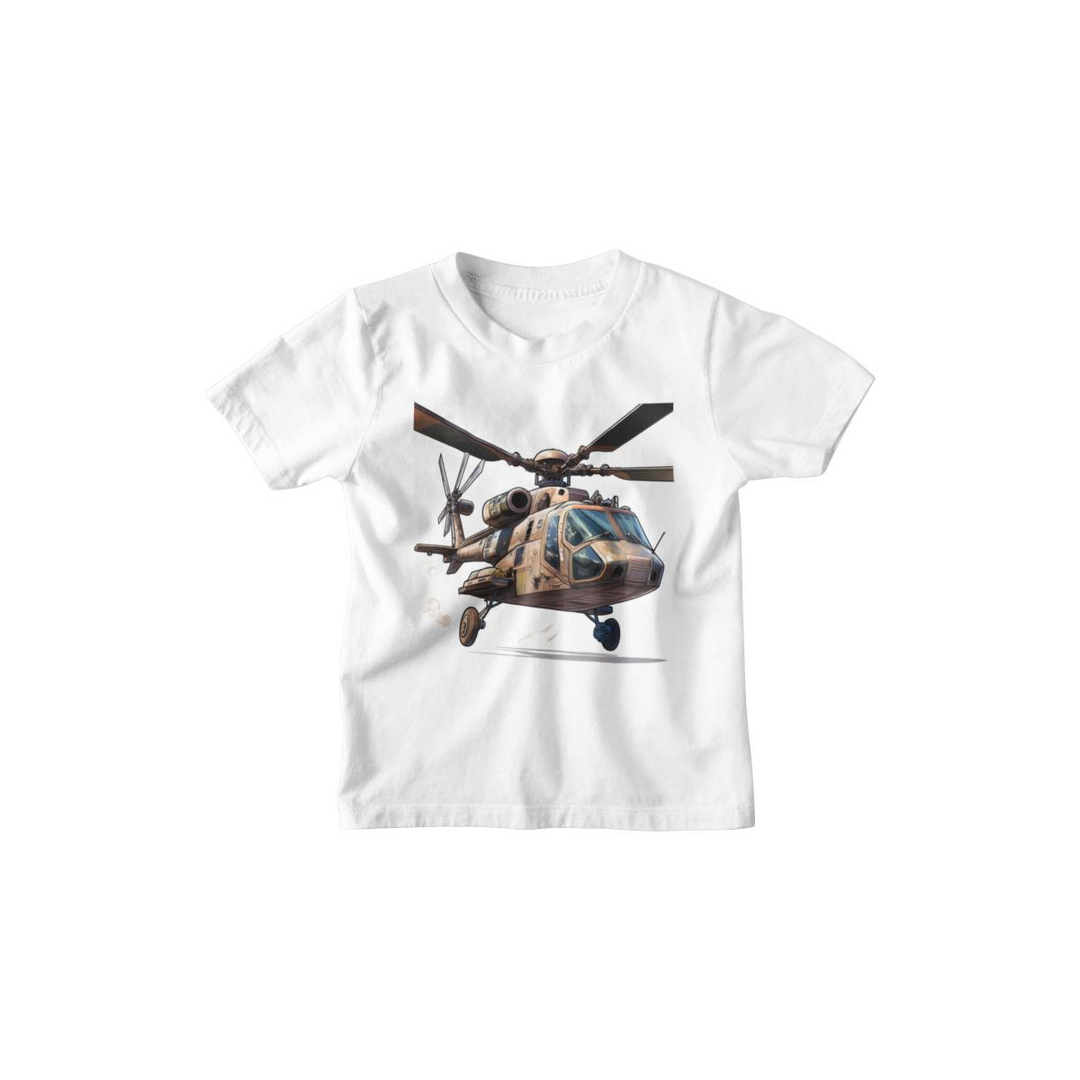 Kinder T-Shirt Hubschrauber 2