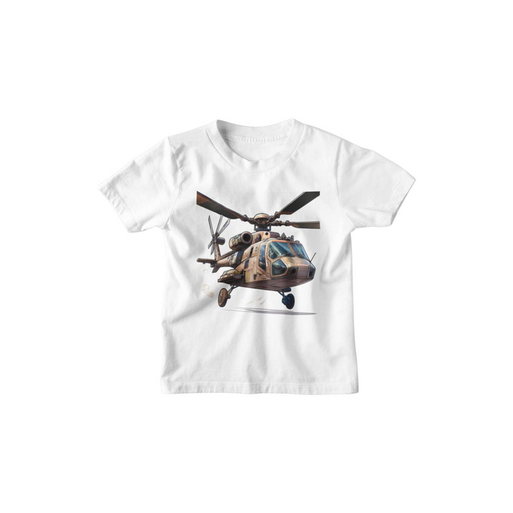 Kinder T-Shirt Hubschrauber 2