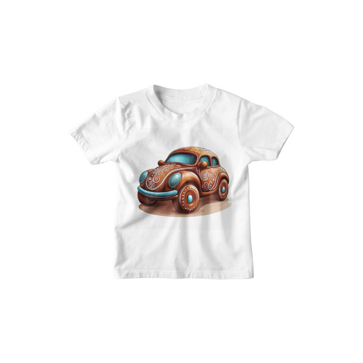 Kinder T-Shirt Lebkuchen-Auto