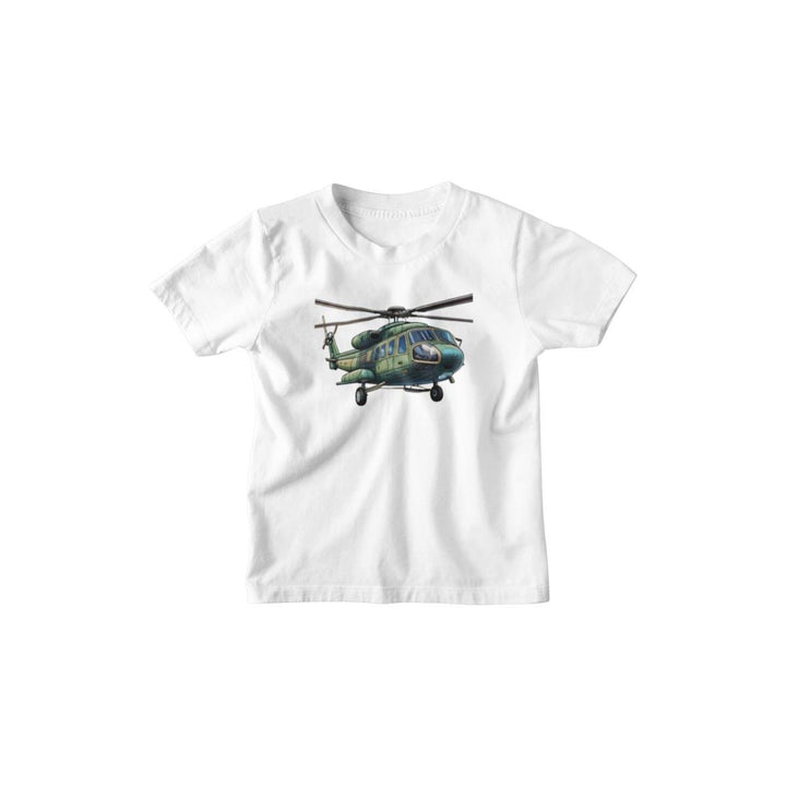 Kinder T-Shirt Militär Helikopter