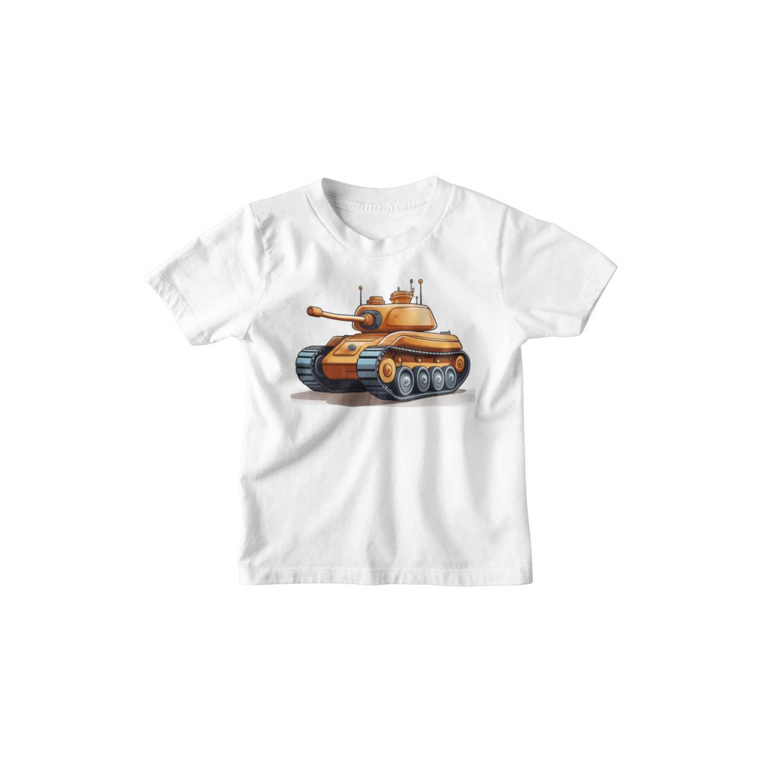 Kinder T-Shirt Militär Panzer 1