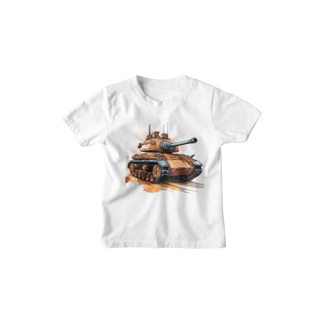 Kinder T-Shirt Militär Panzer 11