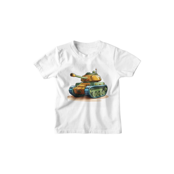 Kinder T-Shirt Militär Panzer 14