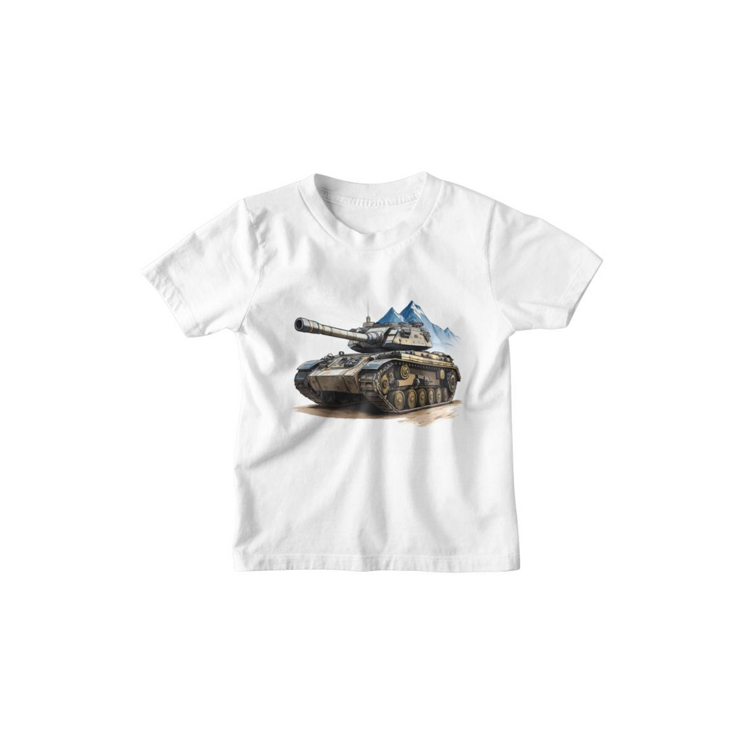 Kinder T-Shirt Militär Panzer 19