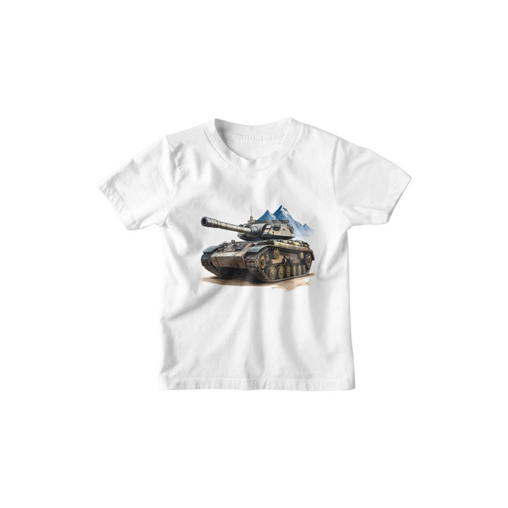 Kinder T-Shirt Militär Panzer 19