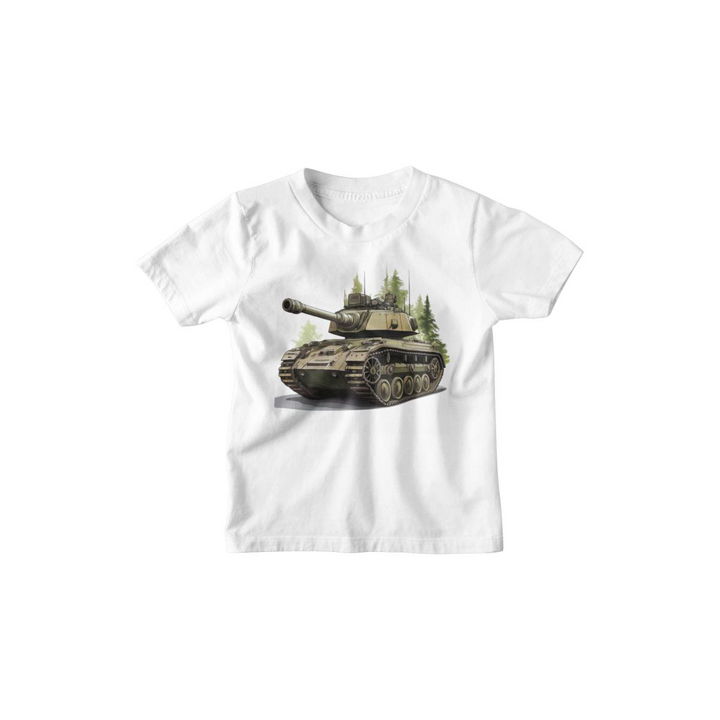 Kinder T-Shirt Militär Panzer 23