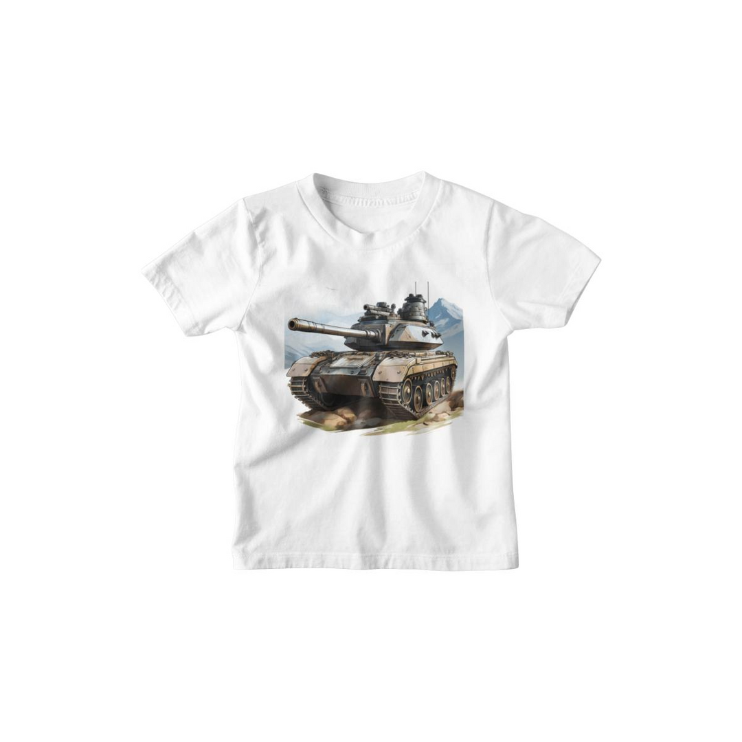 Kinder T-Shirt Militär Panzer 24