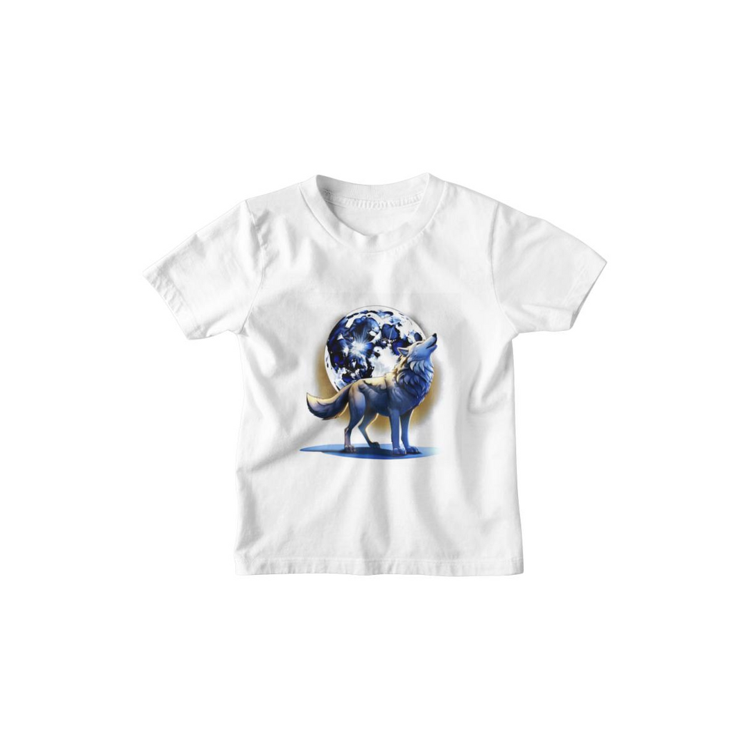Kinder T-Shirt Mondwolf 1