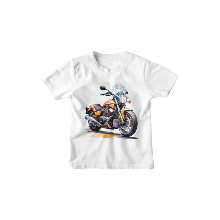 Kinder T-Shirt Motorrad