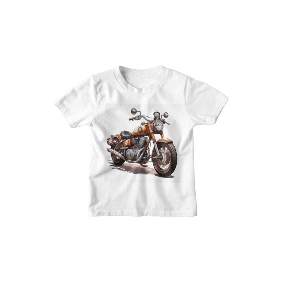 Kinder T-Shirt Oldtimer Motorrad