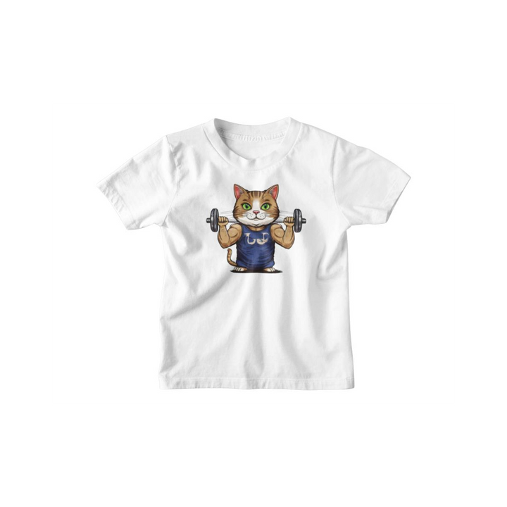 Kinder T-Shirt Pumping-Cat