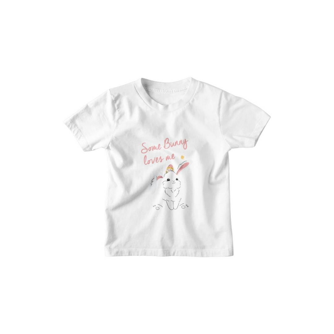 Kinder T-Shirt Some Bunny Loves me