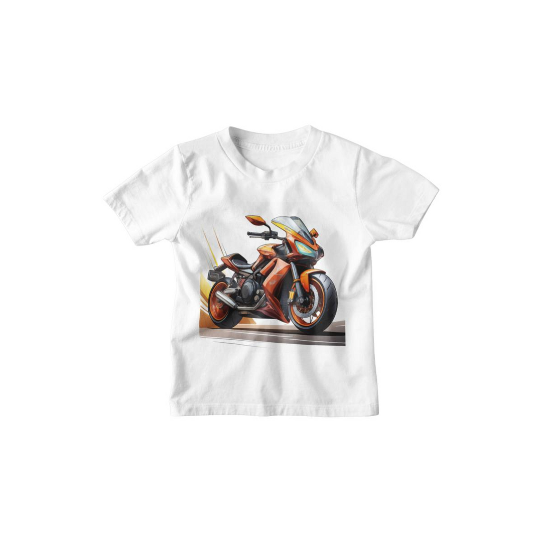 Kinder T-Shirt Sport-Motorrad