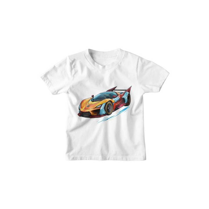 Kinder T-Shirt Supercar