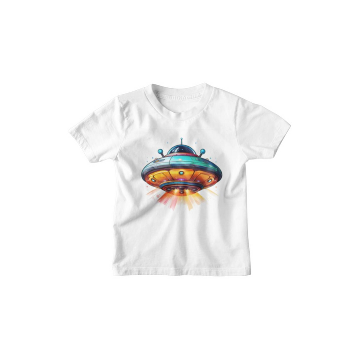 Kinder T-Shirt Ufo Raumschiff 2