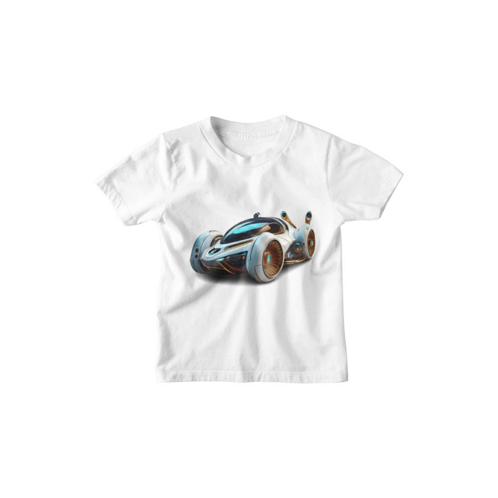 Kinder T-Shirt futuristisches Auto 1
