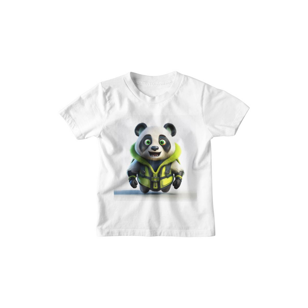 Kinder T-Shirt süsser Panda