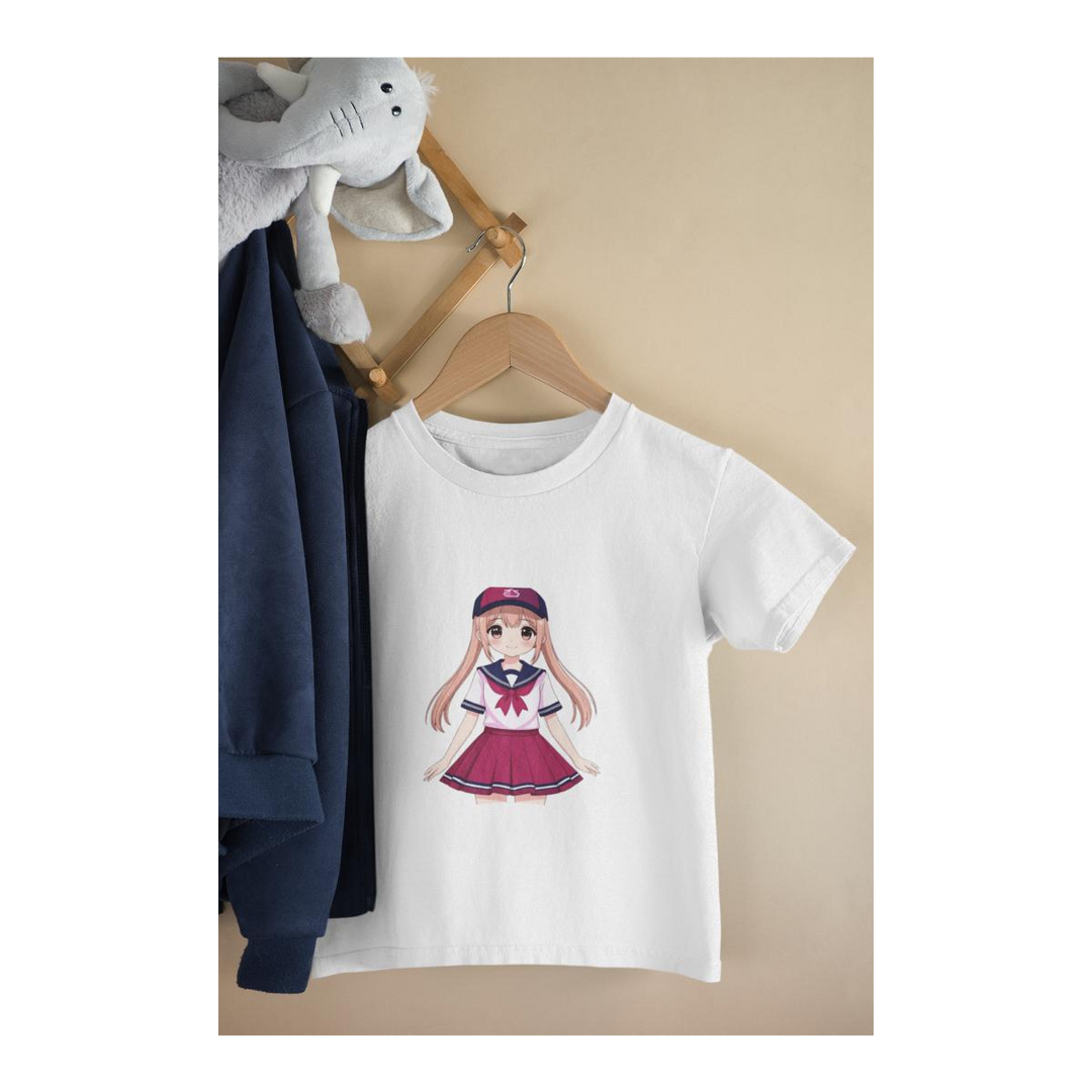 Kinder T-Shirt Anime Girl Mila