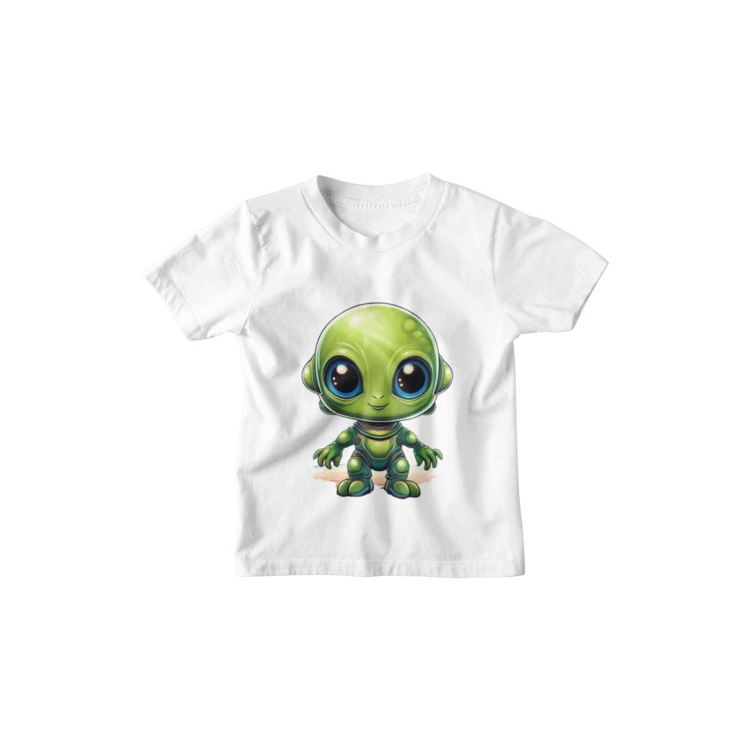 Kinder T-Shirt Baby Alien