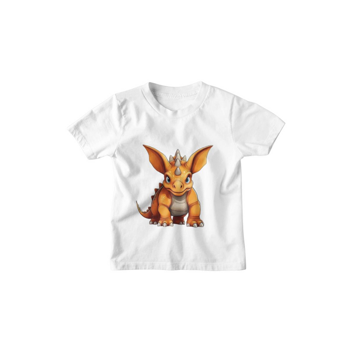 Kinder T-Shirt Baby Dinosaurier Triceratops