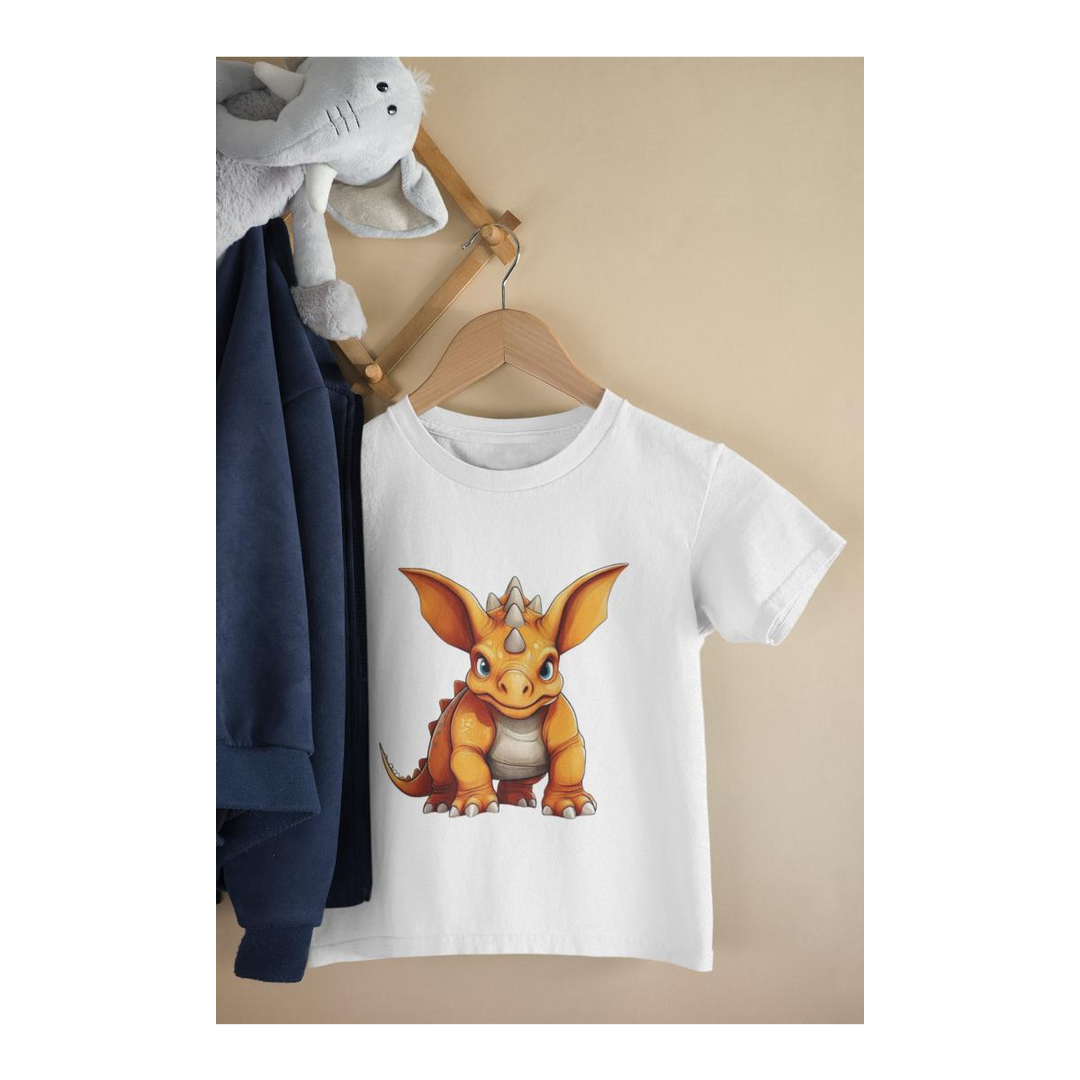Kinder T-Shirt Baby Dinosaurier Triceratops