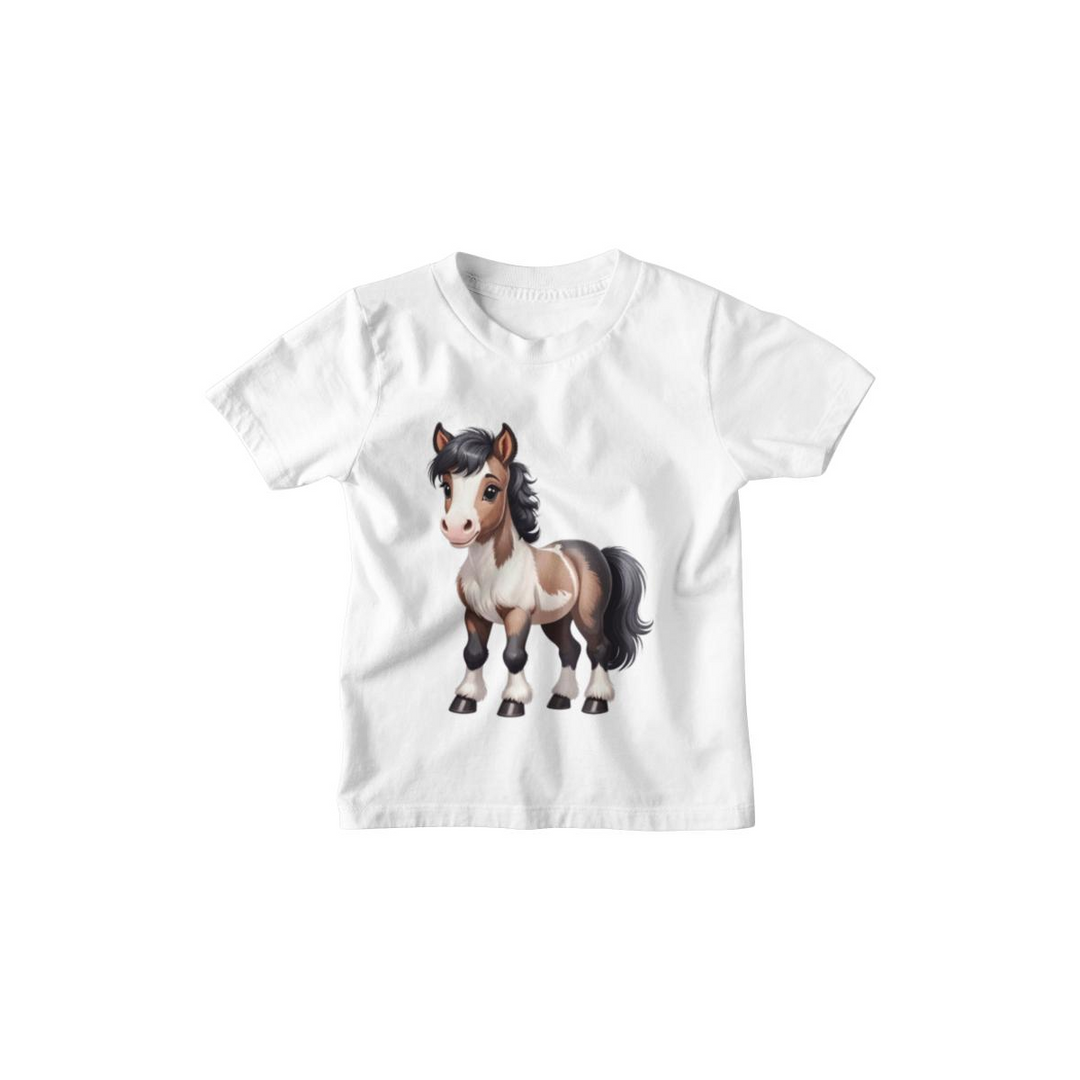 Kinder T-Shirt Baby Pferd