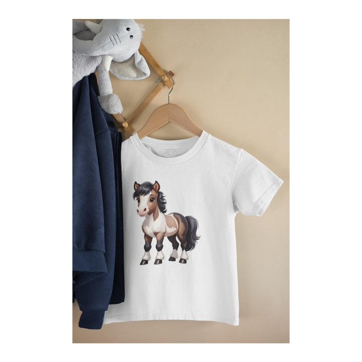 Kinder T-Shirt Baby Pferd