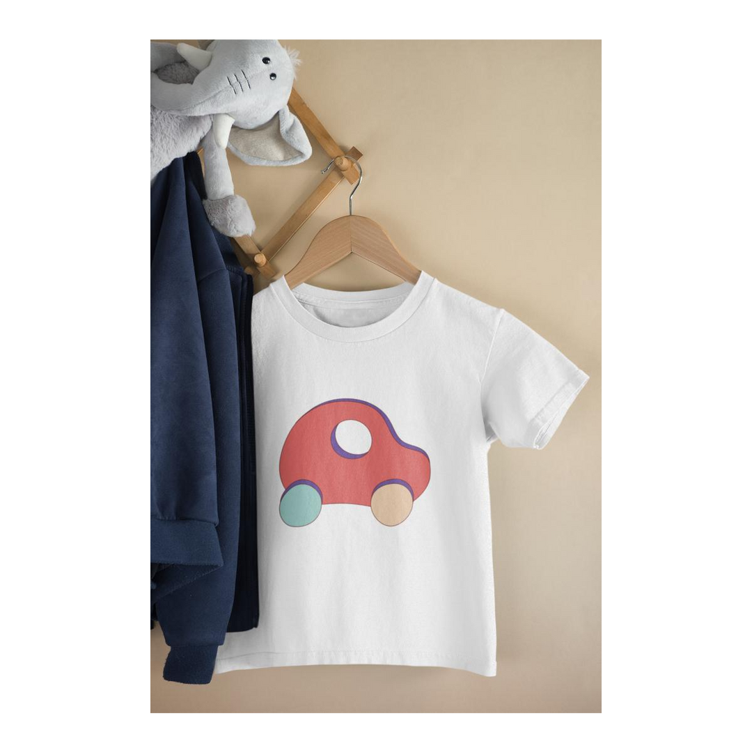 Kinder T-Shirt Baby Spielzeug Auto