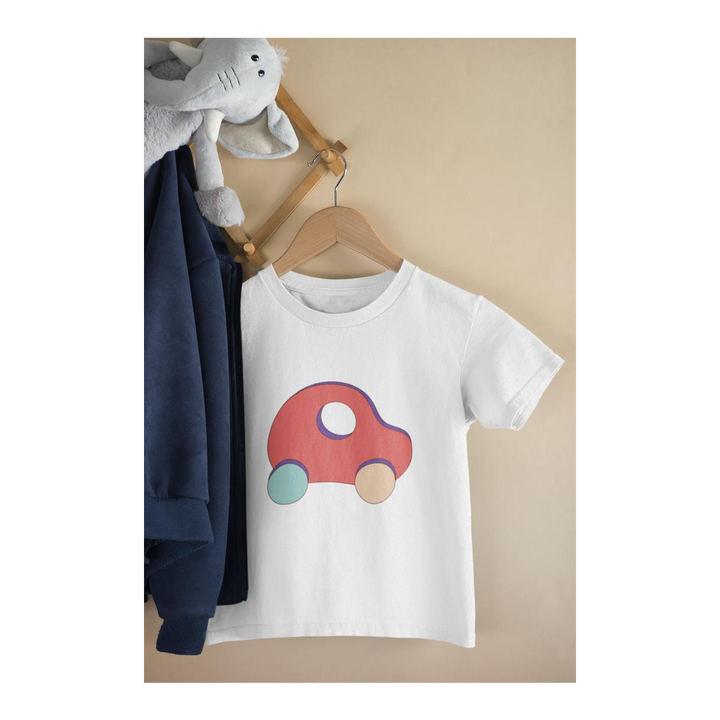 Kinder T-Shirt Baby Spielzeug Auto